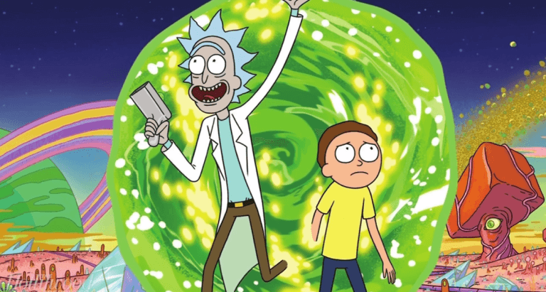 rick és morty anime