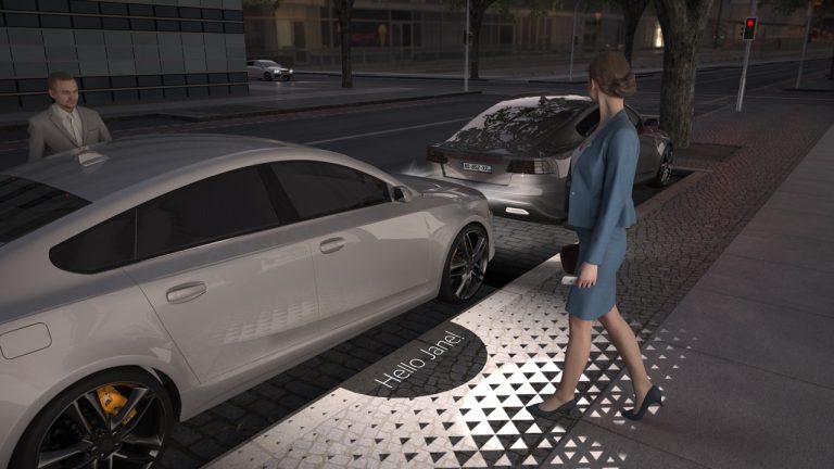 Continental lézeres világítás, autó