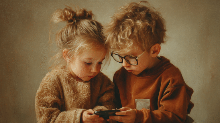 gyermekek, okostelefon